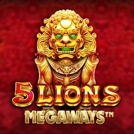5 Lions Megaways logo by Pragmatic Play at 7Gold Casino