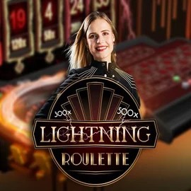 Lightning Roulette logo by Evolution at 7Gold Casino