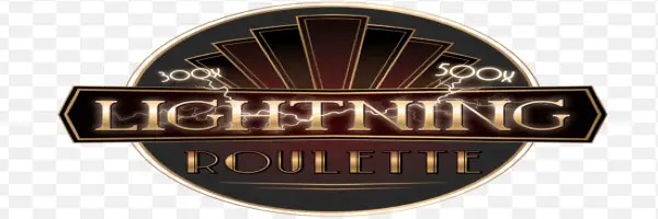 Lightning Roulette slot logo by Evolution at 7Gold Casino